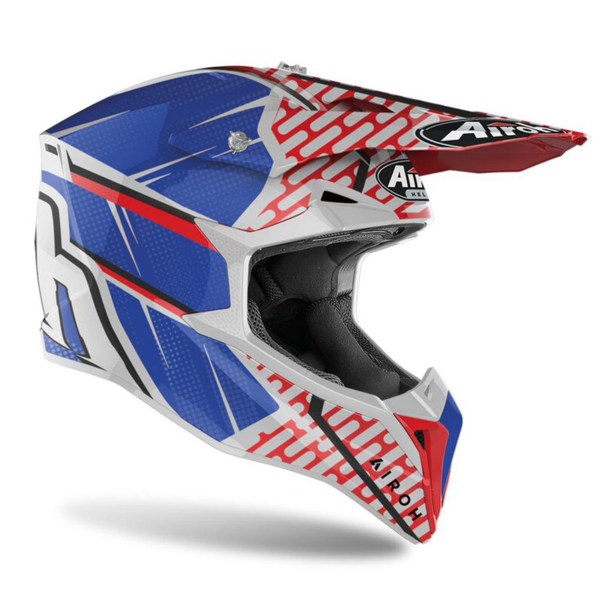 Casco Wraap Idol Azul/Rojo