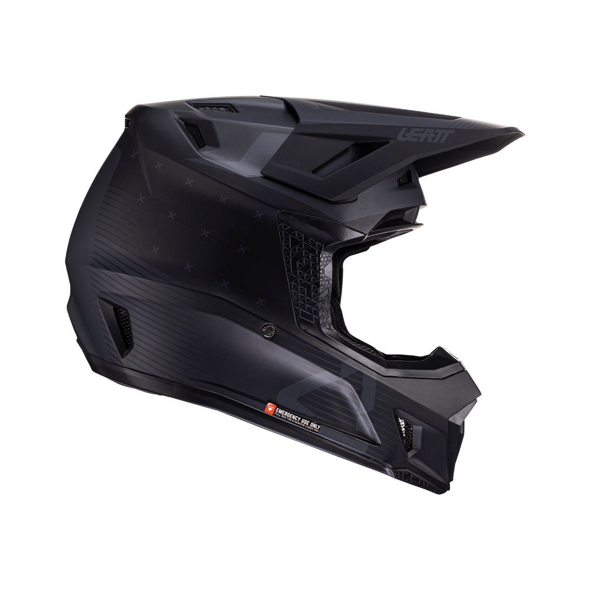 Casco Moto 7.5 + Goggles Velocity Negro