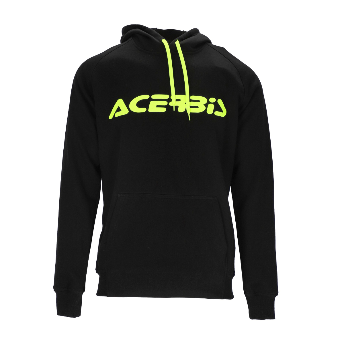 Polera con Capucha Acerbis S-Logo Negro