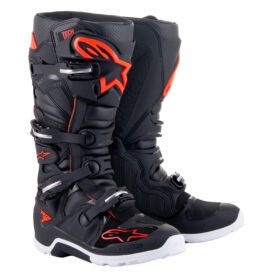 Botas Tech 7 Enduro Negro/Rojo