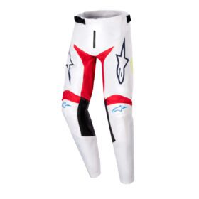 Pantalon Niño Racer Hana Blanco/Rojo