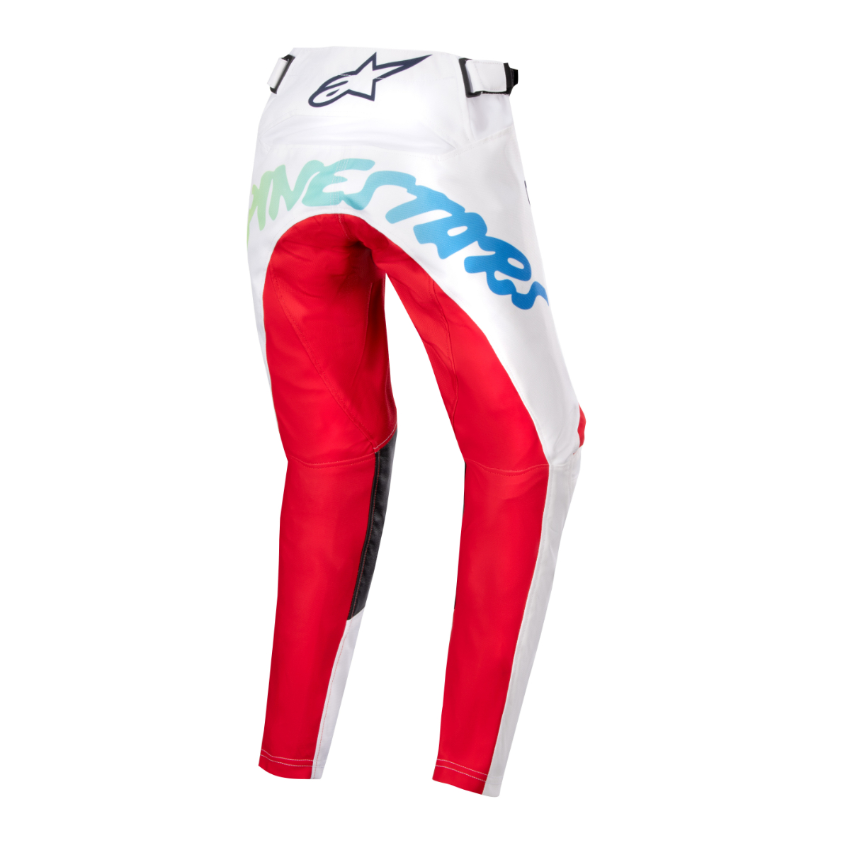 Pantalon Niño Racer Hana Blanco/Rojo