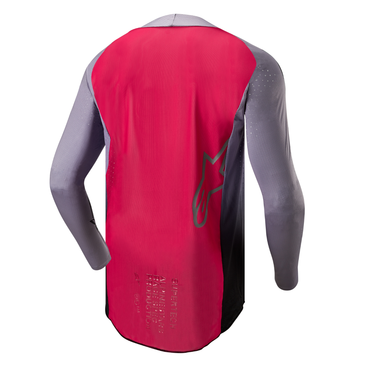 Jersey Supertech Dade Gris/Rojo