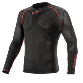 Camiseta Interior Ride Tech V2 Negro/Rojo