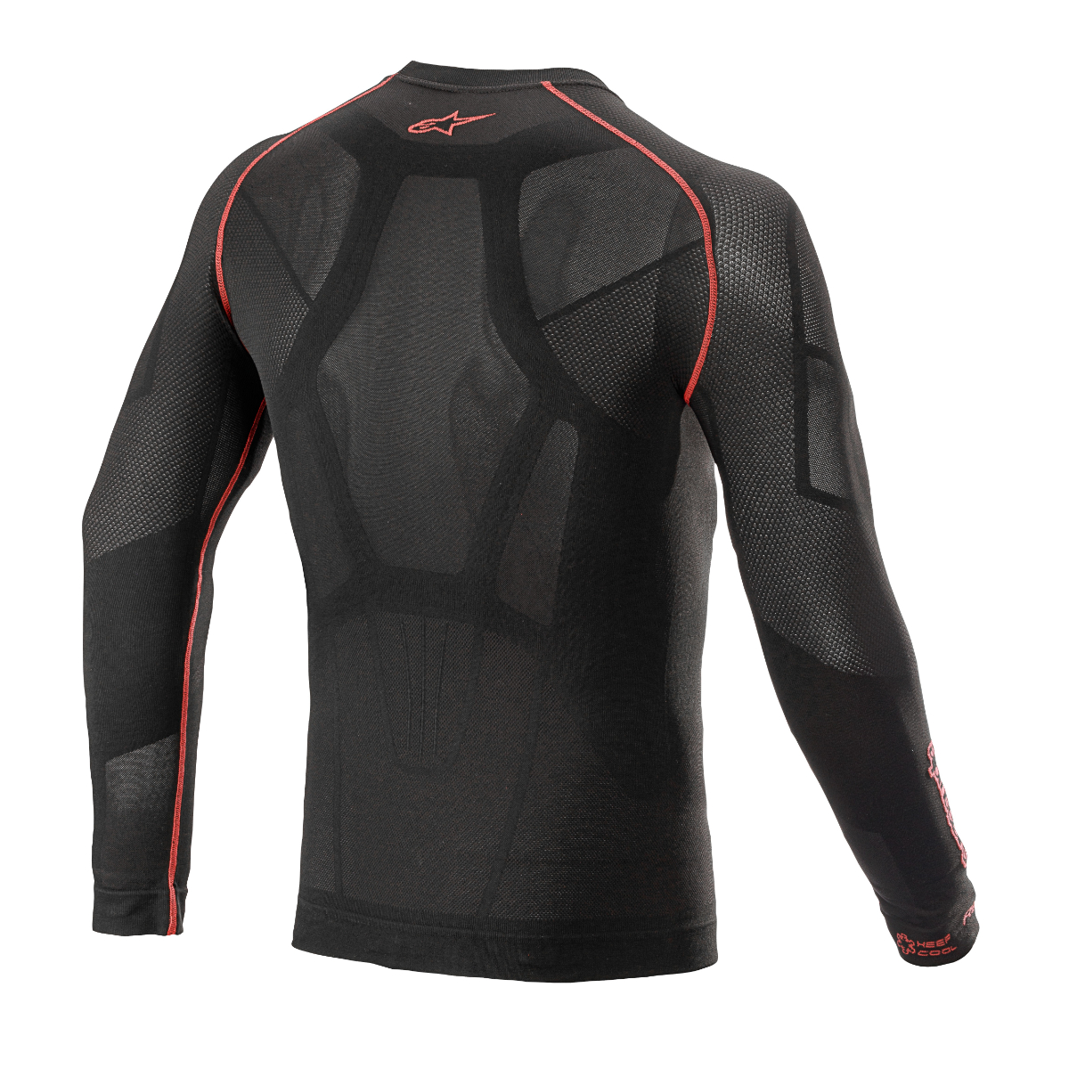 Camiseta Interior Ride Tech V2 Negro/Rojo