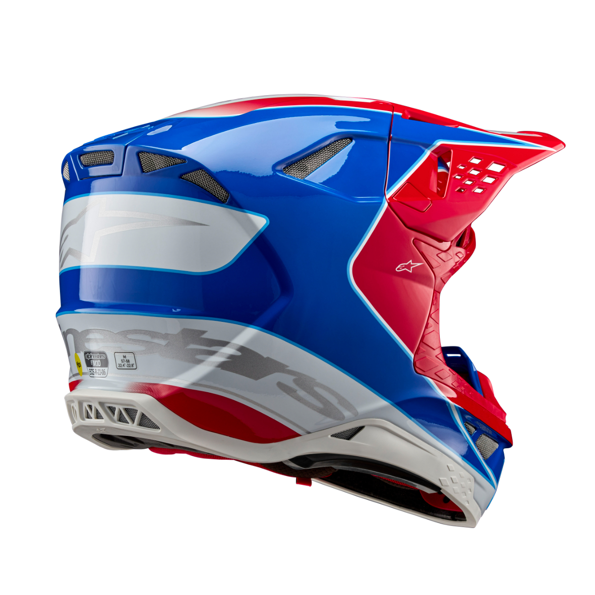 Casco S-M10 Aeon Rojo/Azul