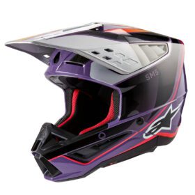 Casco SM5 Sail Morado/Negro/Gris