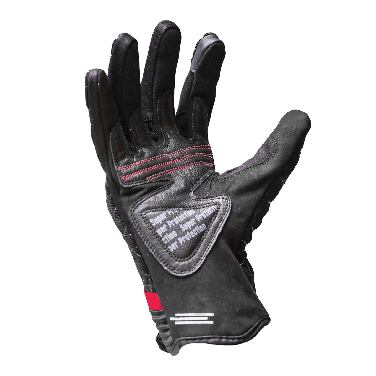 Guantes Vektor Negro/Rojo