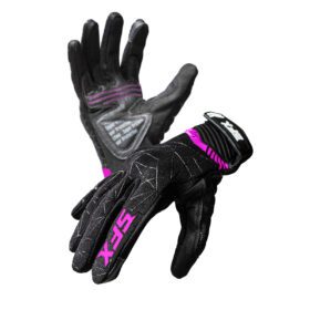 Guantes Vektor Negro/Fucsia