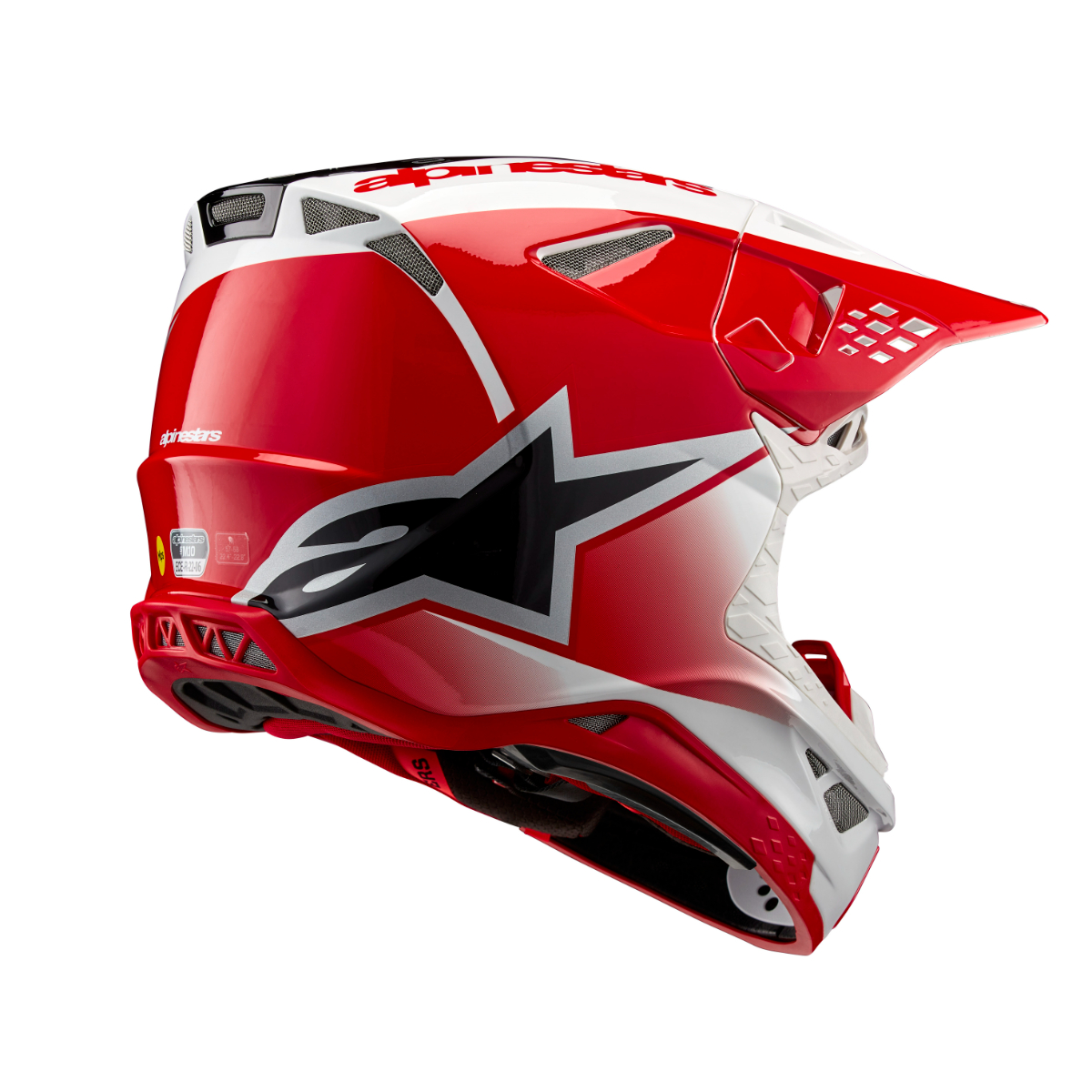 Casco S-M10 Unite Rojo/Blanco