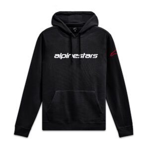 Polera Con Capucha Linear Wordmark 2.0 Negro