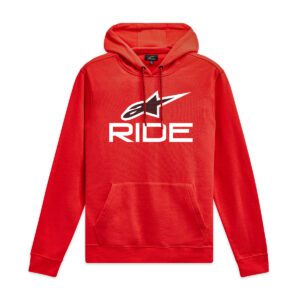 Polera Con Capucha Ride 4.0 Rojo