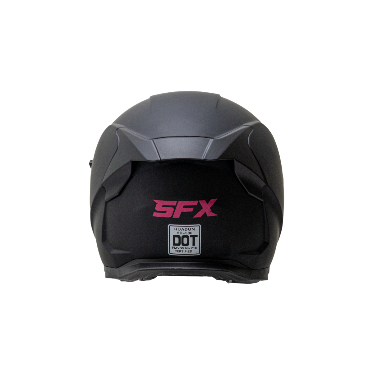 Casco SFX Abierto Negro/Fucsia