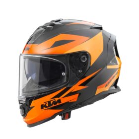 CASCO STORM DUKE NEGRO/NARANJA