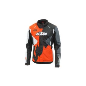 CASACA RALLY PRO NEGRO/NARANJA/BLANCO