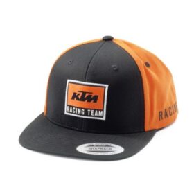 GORRO TEAM FLAT NEGRO/NARANJA