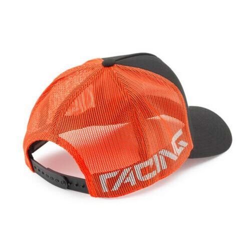 GORRO TEAM TRUCKER NEGRO/NARANJA