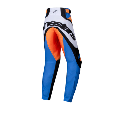 PANTALON YTH RACER NARANJA/AZUL