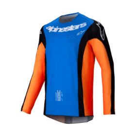 CAMISETA TECHSTAR MELT NARANJA/AZUL