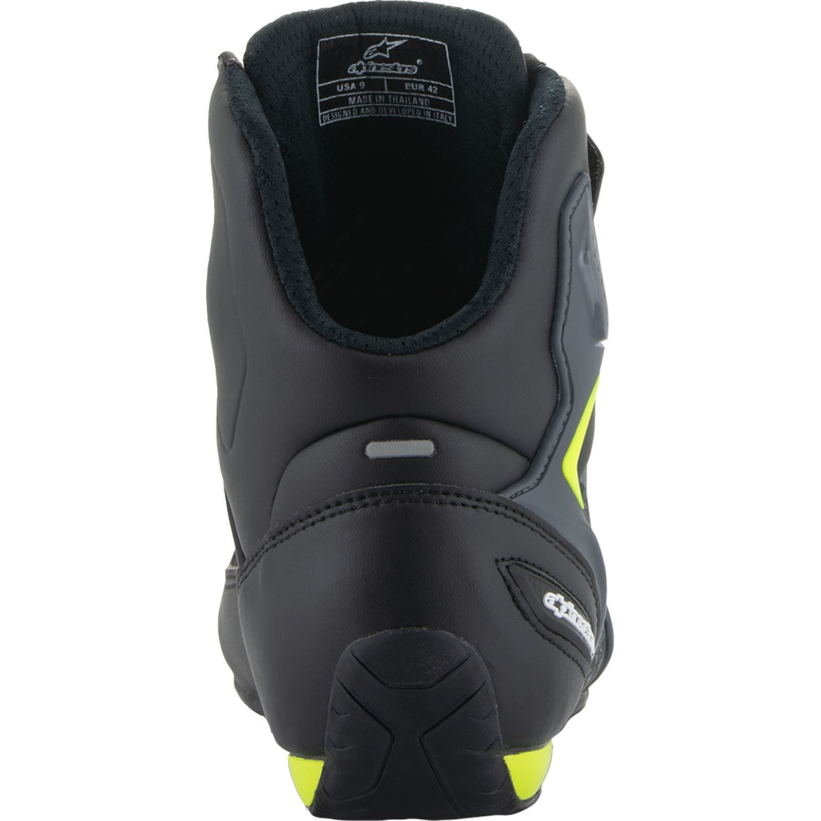 BOTINES FASTER 3 NEGRO/AMARILLO FLUO